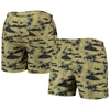 Foco Gold Navy Midshipmen Island Palm Swim Trunks In Gold