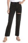 AGOLDE LANA SLICE RELAXED STRAIGHT LEG ORGANIC COTTON JEANS