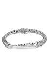 John Hardy Sterling Silver Classic Chain Keris Dagger Station Bracelet In Silver
