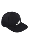 Adidas Originals Men's Three Bar Snapback 2.0 Cap In Black/white