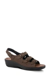 Flexus By Spring Step Willa Multistrap Slingback Sandal In Tan