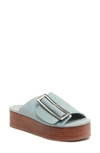 Kelsi Dagger Brooklyn Dover Platform Sandal In Blue