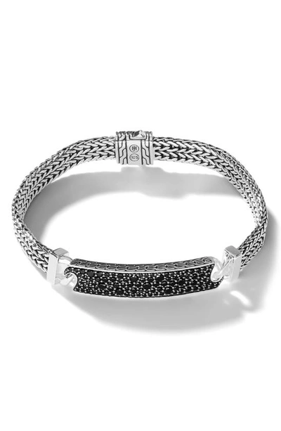 John Hardy Rata Chain Station Bracelet In Black