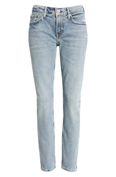 Citizens Of Humanity Inga Low-rise Slim Jeans In Lillet