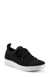 Fitflop Rally Knit Sneaker In Black