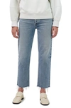 Citizen Of Humanity Florence High Waist Wide Straight Leg Jeans In Adorn