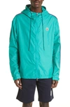 Moncler Hattab Relaxed-fit Shell Jacket In Green