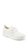 Fitflop F-sporty Uberknit™ Sneaker In Cream/silver