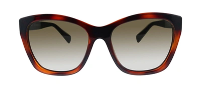 Ferragamo Sf 957s 214 Cat-eye Sunglasses In Brown