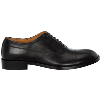 Maison Margiela Men's Classic Leather Lace Up Laced Formal Shoes  Tabi In Black