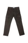 LIU •JO CARGO PANTS WITH PATCH POCKETS ON THE LEG IN STRETCH COTTON