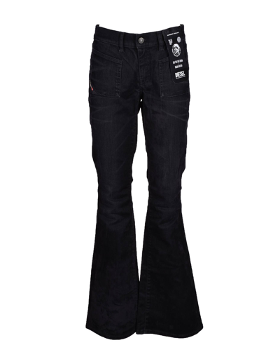 Diesel Women's Black Other Materials Jeans