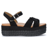 Ugg Neusch Platform Sandals In Nero