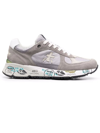 Premiata Mase Panelled Low-top Sneakers In Grigio