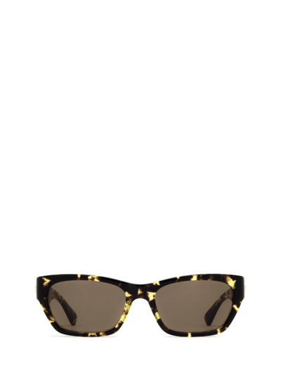 Bottega Veneta Bv1143s Havana Unisex Sunglasses In Brown