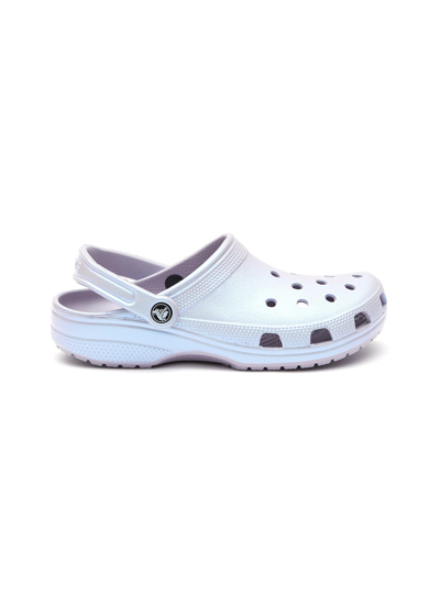 Crocs 'classic 4 Her' Pearlescent Effect Slingback Clogs In Multi-colour