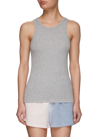 SPLITS59 'KIKI' RIBBED KNIT TANK TOP