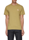 Maison Kitsuné Chillax Fox' Patch Classic T-shirt In Brown