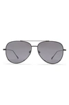 Diff 63mm Scarlett Sunglasses In Black / Grey