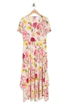 Love By Design Colette Double Layer Maxi Dress In Vintage Rose