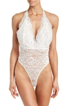 Wishlist Lace Bodysuit In Ivory