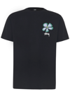 STUSSY STUSSY FLOWER T-SHIRT,1904764BLAC