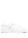 Represent Apex Leather And Suede Sneakers In Weiss