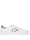 Loci White Nine Low Top Sneakers In Weiss
