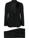 Ermenegildo Zegna Fitted Dinner Suit In Schwarz