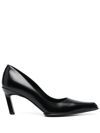 Raf Simons Pump With Squared Nose Black