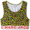 MARC JACOBS KIDS YELLOW CHEETAH SPORT BRA