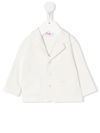 Il Gufo Button-up Single-breasted Blazer In White