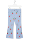STELLA MCCARTNEY ALL-OVER GRAPHIC PRINT JEANS