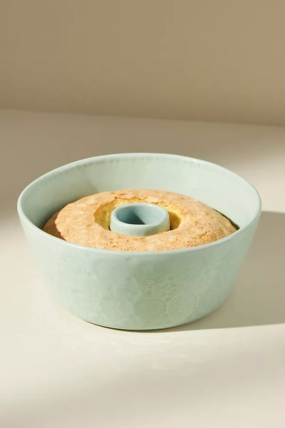 Anthropologie Old Havana Bundt Pan In Mint