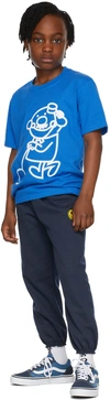 OOOF KIDS NAVY SMILEY LOUNGE PANTS