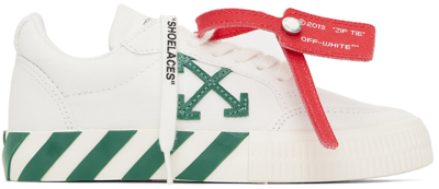 Off-white Kid's Arrow Canvas Low-top Sneakers, Toddler/kids In White 1
