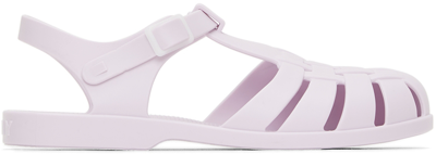 Tiny Cottons Kids Purple Jelly Sandals In J30 Pastel Lilac