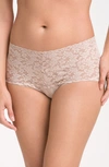 Hanky Panky Signature Lace Retro Thong In Chai