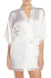 IN BLOOM BY JONQUIL THE BRIDE SHORT SATIN WRAP,JFB031