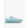Converse Golf Wang Chuck 70 Ox Snake-effect Leather Sneakers In Golf Wang Vintage White