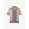 PAUL SMITH FLORAL-PRINT RELAXED-FIT WOVEN SHIRT