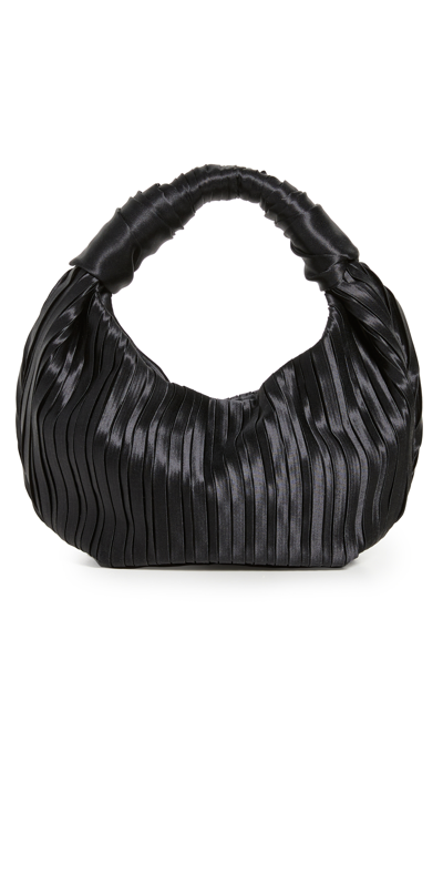 Neous Neptune Mini Pleated Bag In Black