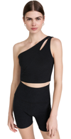 Beyond Yoga Spacedye Lost Your Mind Cropped Tank In Darkest Night
