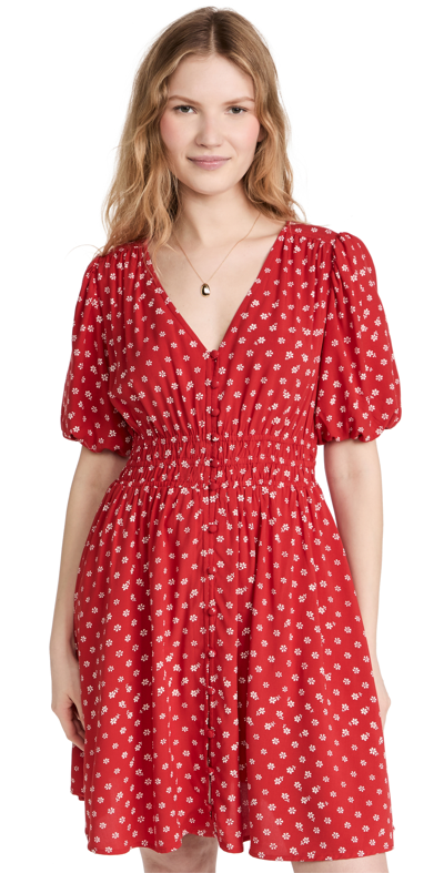 mini blue and white floral dress Floral Mini Dress – Jessie Babydoll Look