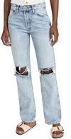 Re/done '90s High Waist Loose Jeans In Destryd Ma