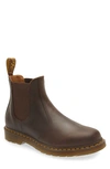 Dr. Martens' 2976 Chelsea Boot In Dark Brown Crazy Horse