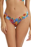 Hanky Panky Bold Blooms Low Rise Rolled Thong