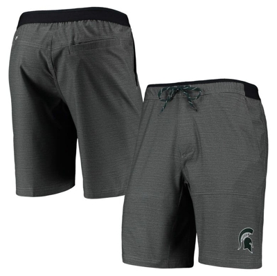 Columbia Gray Michigan State Spartans Twisted Creek Omni-shield Shorts