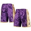 Mitchell & Ness Men's  Purple Los Angeles Lakers Hardwood Classics Lunar New Year Swingman Shorts In Purple
