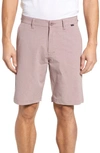 Travismathew Beck Stretch Performance Shorts In Winetasting